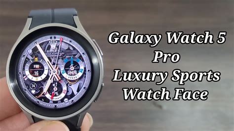 rolex samsung galaxy watch face|Galaxy Watch 5 How to get Custom WatchFaces (Rolex Tudor.